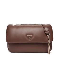 Torebka Guess. Brązowe torebki klasyczne Guess, z aplikacjami, klasyczne, bez dodatków. Za 389.99 zł.