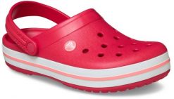 Chodaki Klapki Unisex Crocband 11016 Clog. Białe klapki Crocs, bez wzorów, z materiału, bez obcasa, bez zapięcia. Za 231.99 zł.