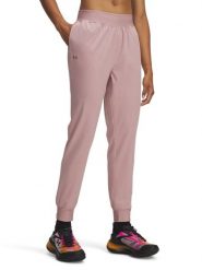 Under Armour Spodnie funkcyjne "Rival" w kolorze jasnoróżowym rozmiar: S. Różowe spodnie sportowe Under Armour, bez wzorów, z materiału, outdoorowe. Za 115.51 zł.