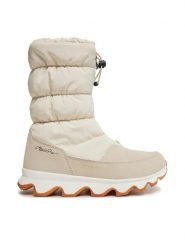 Alpine Pro Śniegowce Lefa LBTB487 Beżowy. Brązowe śniegowce Alpine Pro, bez wzorów, z materiału, bez zapięcia. Za 529.99 zł.