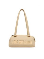 LOVE MOSCHINO Torebka Bold Love JC4184PP1PKD0129 Kremowy. Białe torebki klasyczne Love Moschino, bez wzorów, ze skóry, bez dodatków. Za 919.99 zł.