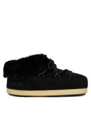 Moon Boot Śniegowce Mb Evx Mule Suede 80D1470090 Czarny. Czarne śniegowce Moon Boot, bez wzorów, ze skóry, bez zapięcia. Za 899.99 zł.