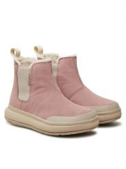 Merrell Botki Marquette Thermo Pull On Wp J007486 Czarny. Czarne botki Merrell, bez wzorów, ze skóry, bez obcasa, na płaskiej podeszwie, bez zapięcia. Za 389.99 zł.