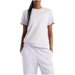 Koszulka sportowa damska New Balance WT41509SMVBlack. Białe t-shirty sportowe New Balance, l, bez wzorów, z materiału, bez ramiączek, na fitness i siłownię. Za 241.00 zł.