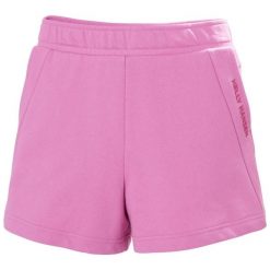 Szorty damskie Helly Hansen Core. Zielone szorty sportowe Helly Hansen, bez wzorów, z bawełny, na fitness i siłownię. Za 235.00 zł.