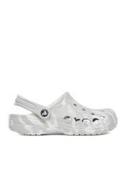 Crocs Klapki C-BAYA MARBLED CLOG 206935-1FS Szary. Szare klapki Crocs, bez wzorów, z tworzywa sztucznego, bez obcasa, bez zapięcia. Za 189.99 zł.