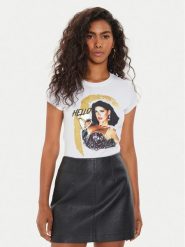 Guess T-Shirt W4YI67 K49A1 Biały Regular Fit. Białe t-shirty Guess, l, z aplikacjami, z syntetyku, bez kołnierzyka, bez ramiączek. Za 99.99 zł.