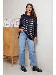 Soft Cashmere Sweter w kolorze granatowym rozmiar: 38/40. Niebieskie swetry Soft Cashmere, bez wzorów, z kaszmiru, bez ramiączek. Za 104.99 zł.