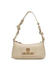 LOVE MOSCHINO Torebka JC4241PP0OKC0110 Kremowy. Białe torebki klasyczne Love Moschino, bez wzorów, ze skóry, bez dodatków. Za 709.99 zł.