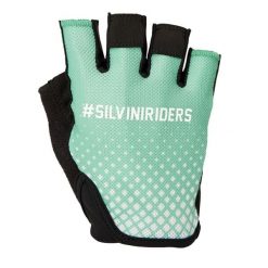 Krótkie rękawice Silvini Varena. Niebieskie rękawiczki Silvini, bez wzorów, sportowe. Za 191.00 zł.