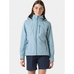 Kurtka Żeglarska Damska Helly Hansen W Crew HD 2.0. Niebieskie kurtki Helly Hansen, bez wzorów, sportowe, z kapturem. Za 739.00 zł.