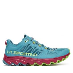Trekkingi La Sportiva. Niebieskie buty trekkingowe La Sportiva, bez zapięcia. Za 739.99 zł.