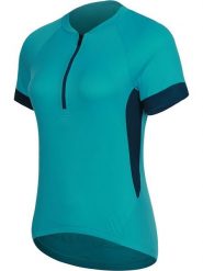 Protective Koszulka kolarska "Heart and Mind" w kolorze turkusowym rozmiar: 42. Niebieskie t-shirty sportowe Protective, s, bez wzorów, z materiału, bez ramiączek, rowerowe. Za 83.81 zł.