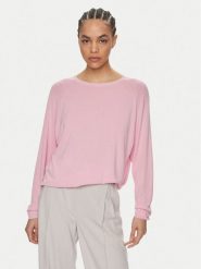 Kontatto Sweter 3M2020C Różowy Relaxed Fit. Czerwone swetry Kontatto, m, bez wzorów, z wiskozy, bez ramiączek. Za 219.99 zł.