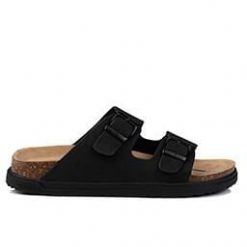 Klapki damskie sportowe O'NEILL SANDY SLIDER WOMEN LOW. Czarne klapki O'Neill, bez wzorów, z materiału, sportowe, bez obcasa, bez zapięcia. Za 149.00 zł.