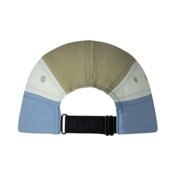 Czapka z daszkiem BUFF 5 PANEL GO CAP DOMUS APRICOT. Szare czapki z daszkiem Buff, bez wzorów, z elastanu. Za 129.99 zł.