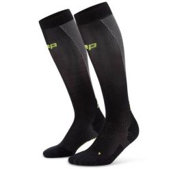 Damskie długie skarpety kompresyjne sportowe Core Ultralight CEP. Czarne skarpetki CEP, bez wzorów, z elastanu. Za 199.00 zł.