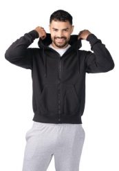 Kurtka z kapturem Erima TS. Czarne kurtki Erima, xl, bez wzorów, z bawełny, klasyczne, z kapturem. Za 230.00 zł.