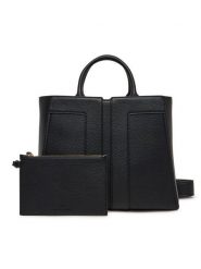 Elisabetta Franchi Torebka BS-07A-51E2-V500 Czarny. Czarne torebki klasyczne Elisabetta Franchi, bez wzorów, ze skóry, bez dodatków. Za 2,229.00 zł.