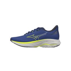 Buty biegowe Mizuno WAVE ULTIMA 17. Niebieskie buty do biegania Mizuno, bez wzorów, z materiału, bez zapięcia, do biegania, mizuno wave. Za 593.50 zł.