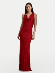 LAUREN RALPH LAUREN Sukienka wieczorowa 253971057002 Czerwony Slim Fit. Czerwone sukienki Lauren Ralph Lauren, bez wzorów, z syntetyku, wizytowe, bez kołnierzyka, bez ramiączek. Za 1,169.00 zł.