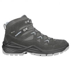 Buty trekkingowe damskie Lowa Sirkos Evo Mid Gtx. Szare buty trekkingowe Lowa, bez wzorów, z materiału, bez zapięcia. Za 743.00 zł.