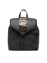 LOVE MOSCHINO Plecak JC4229PP0MKC0000 Czarny. Czarne plecaki Love Moschino, bez wzorów, ze skóry, bez dodatków. Za 619.99 zł.