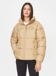 Columbia Kurtka zimowa Puffect™ Jacket Brązowy Regular Fit. Brązowe kurtki Columbia, na zimę, xl, bez wzorów, z syntetyku, bez kaptura. Za 449.99 zł.