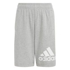 Essentials Big Logo Cotton Shorts. Białe szorty adidas, bez wzorów, klasyczne. W wyprzedaży za 98.15 zł.