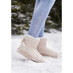 Beżowe Śniegowce Ice Storm. Śniegowce marki Born2be. Za 39.99 zł.