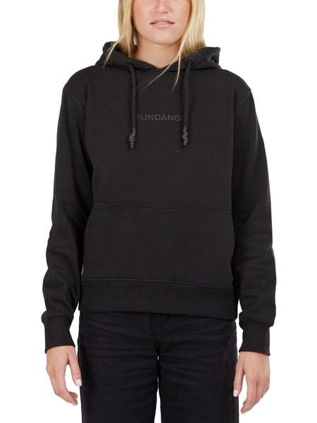 Bluza damska Fundango Mirage z kapturem. Czarne bluzy FUNDANGO, xs, bez wzorów, z bawełny, sportowe, bez ramiączek, z kapturem. Za 239.90 zł.