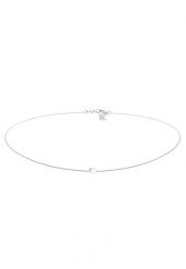 Elli Damski Choker zawieszka filigranowa serce w srebrze próby 925 Sterling Silver Naszyjniki 1 ct. Szare naszyjniki Elli, z materiału, srebrne. Za 293.99 zł.