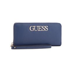 Guess Portfel Damski Niebieski. Niebieskie portfele Guess. Za 299.00 zł.