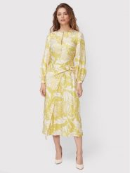 Ted Baker Sukienka koktajlowa Saraiy 261810 Żółty Regular Fit. Żółte sukienki Ted Baker, bez wzorów, z wiskozy, wizytowe, bez kołnierzyka, bez ramiączek. Za 1,149.00 zł.