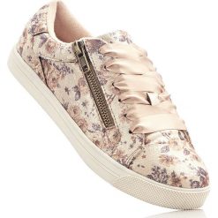 Sneakersy bonprix złoty w kwiaty. Buty sportowe lifestyle marki Mohito. Za 89.99 zł.