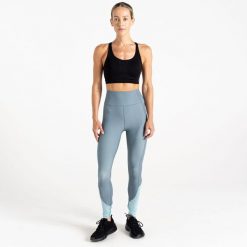 Legginsy turystyczne damskie Power. Szare legginsy Dare 2b, bez wzorów, z tkaniny, sportowe. W wyprzedaży za 165.40 zł.