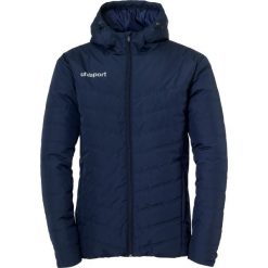 Kurtka puchowa Uhlsport Essential. Czarne kurtki Uhlsport, xl, bez wzorów, z materiału, bez kaptura. Za 476.20 zł.