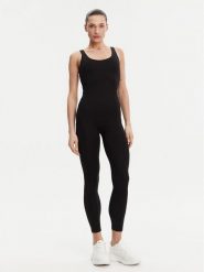DKNY Kombinezon DP5D4879 Czarny Slim Fit. Czarne sukienki DKNY, s, bez wzorów, z syntetyku, bez kołnierzyka, bez ramiączek. Za 329.99 zł.