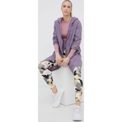4F parka damska kolor fioletowy przejściowa. Fioletowe płaszcze 4f, l, bez wzorów, z materiału, bez kaptura. W wyprzedaży za 214.99 zł.