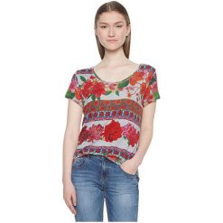 Desigual Koszulka T-Shirt Ts Logan Cemento 18wwtkaq 2012 (Rozmiar L). T-shirty marki Desigual. W wyprzedaży za 109.00 zł.