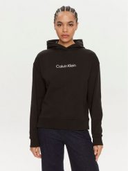 Calvin Klein Bluza Hero Logo K20K205449 Czarny Regular Fit. Czarne bluzy Calvin Klein, xl, bez wzorów, z bawełny, bez kaptura. Za 309.99 zł.