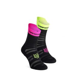 Skarpety biegowe Compressport Pro Racing v4.0 UL Run High. Niebieskie skarpetki Compressport, bez wzorów. Za 93.99 zł.