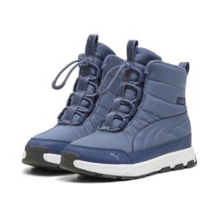 Młodzieżowe buty PUMA Evolve PUMA Inky Blue Persian White. Biała buty treningowe Puma, bez wzorów, bez zapięcia, na jogę i pilates. Za 329.00 zł.