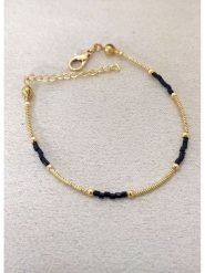 La Asena Pozłacana bransoletka rozmiar: onesize. Białe bransoletki La Asena, pozłacane. Za 34.99 zł.