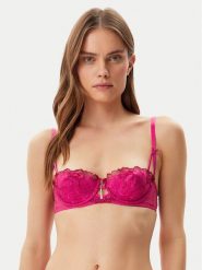 Guess Biustonosz z fiszbiną O5GC10 KCQ80 Czerwony. Czerwone biustonosze Guess, z aplikacjami, z syntetyku. Za 249.99 zł.