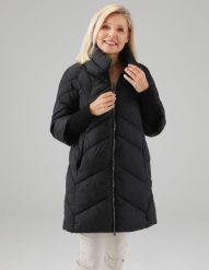 Dłuższa kurtka z kołnierzem. Kurtki Unisono, s, bez wzorów, prążkowane, bez kaptura. Za 399.00 zł.