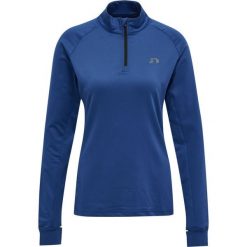 Bluza damska Newline core midlayer. Niebieskie bluzy Newline, s, bez wzorów, bez ramiączek, bez kaptura. Za 200.50 zł.