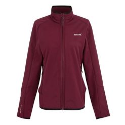 Kurtka damska na pełny zamek Regatta Moutdale. Czerwone kurtki przejściowe sportowe Regatta, bez wzorów, z materiału, bez kaptura, trekkingowe. Za 271.00 zł.