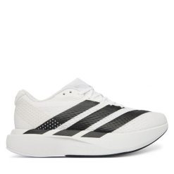 Buty do biegania adidas. Białe buty do biegania adidas, bez wzorów, bez zapięcia, do biegania. Za 439.99 zł.