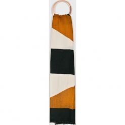 Pieces - Chusta. Szare chusty Pieces, z dzianiny. Za 119.90 zł.